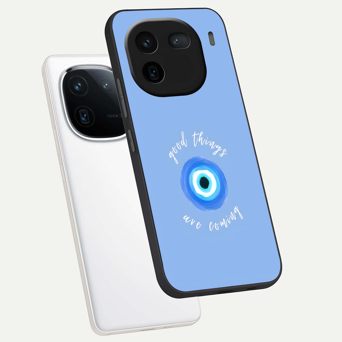  Bright Future Ahead phone case For iQOO 12 5G showing premium glass back cover with detailed artwork