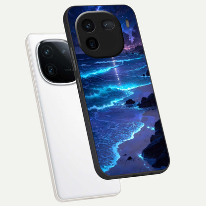  Classic Damn Look phone case For iQOO 12 5G showing premium glass back cover with detailed artwork