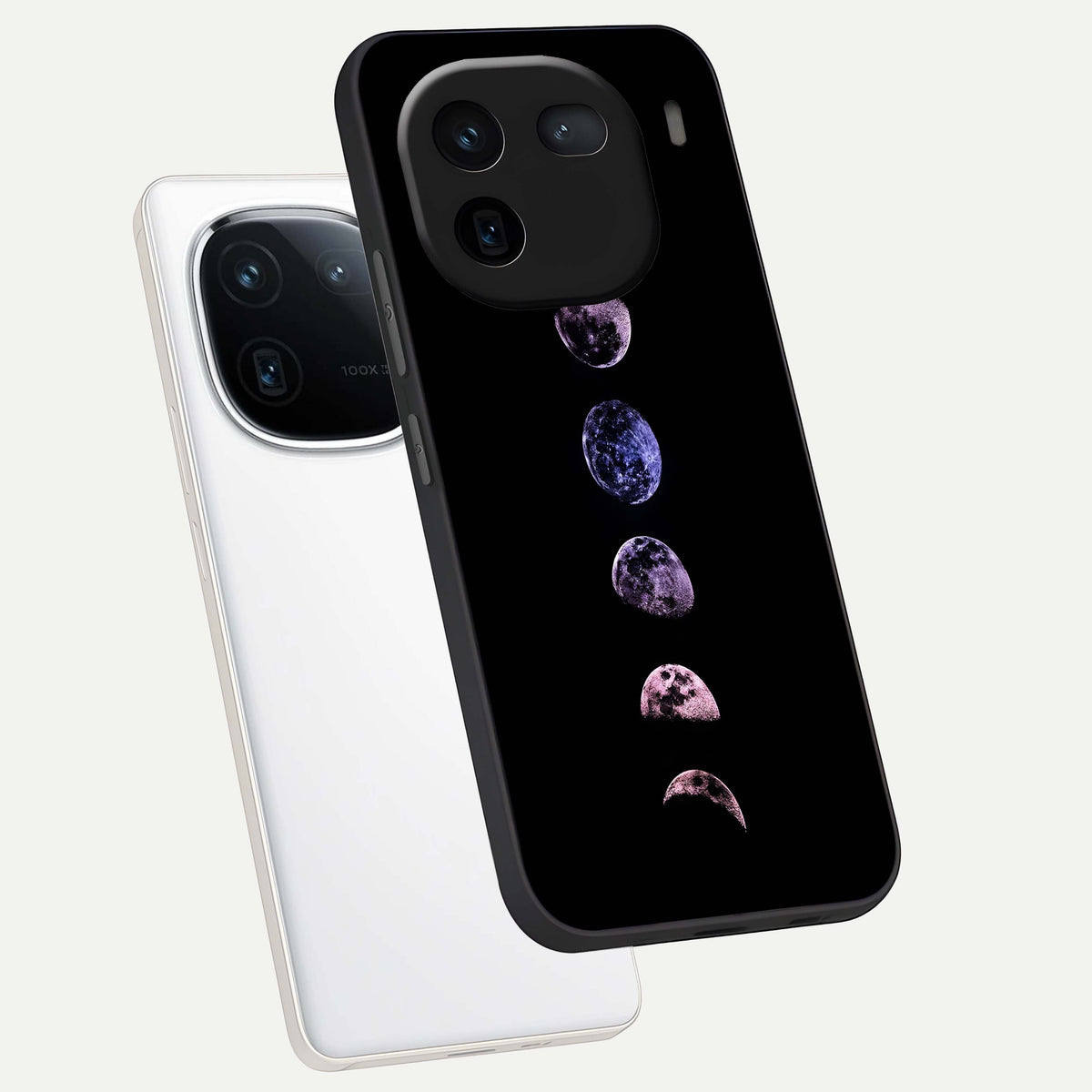  Crimson All Planets phone case For iQOO 12 5G showing premium glass back cover with detailed artwork
