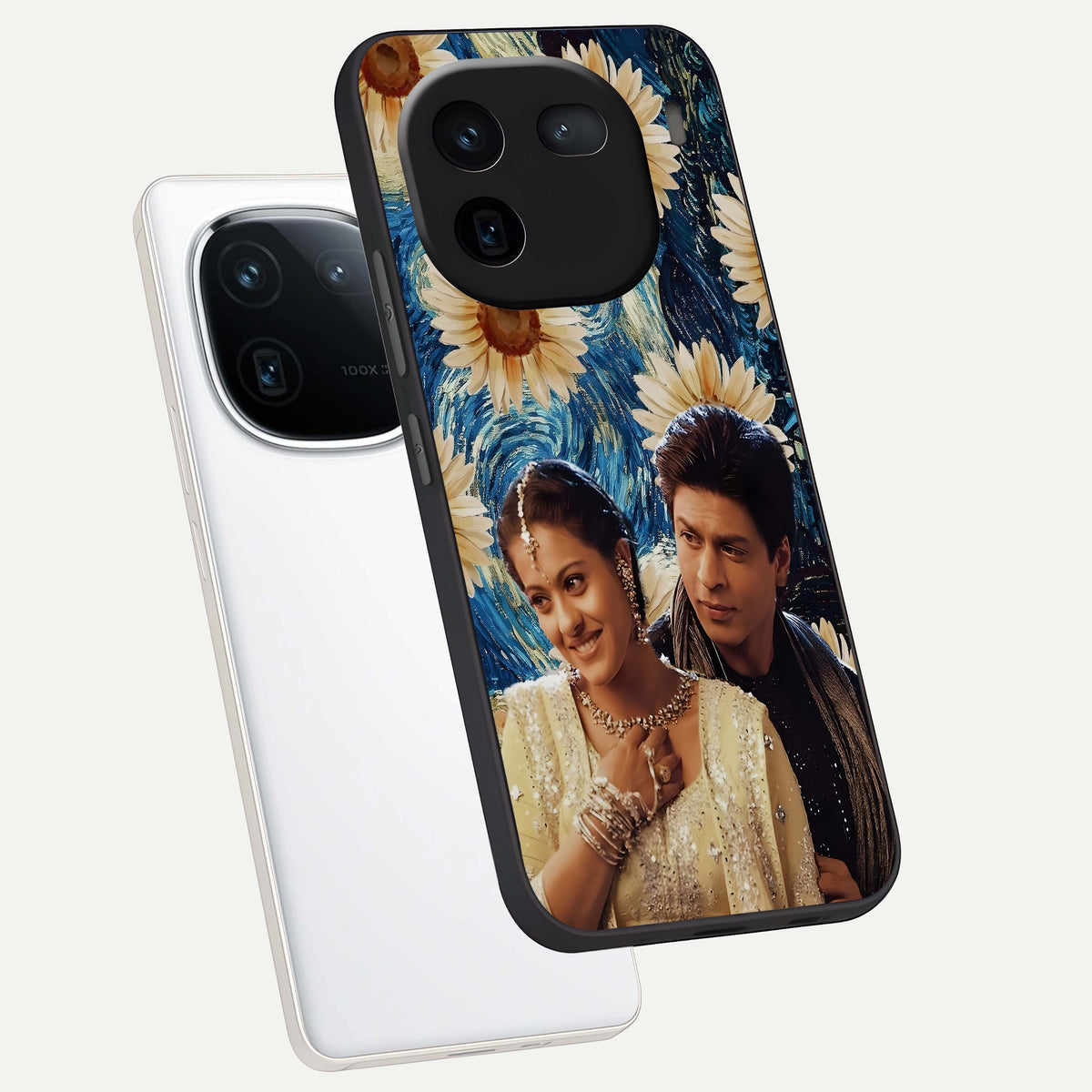  Eternal Love Story phone case For iQOO 12 5G showing premium glass back cover with detailed artwork