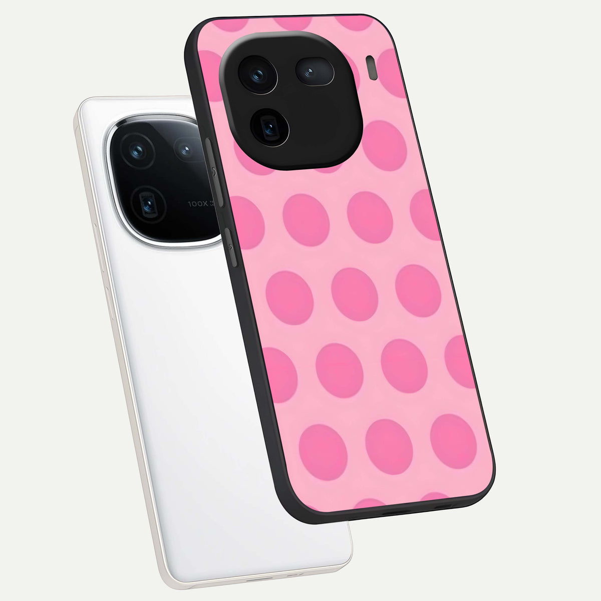  Sweet Dot Dreams phone case For iQOO 12 5G showing premium glass back cover with detailed artwork