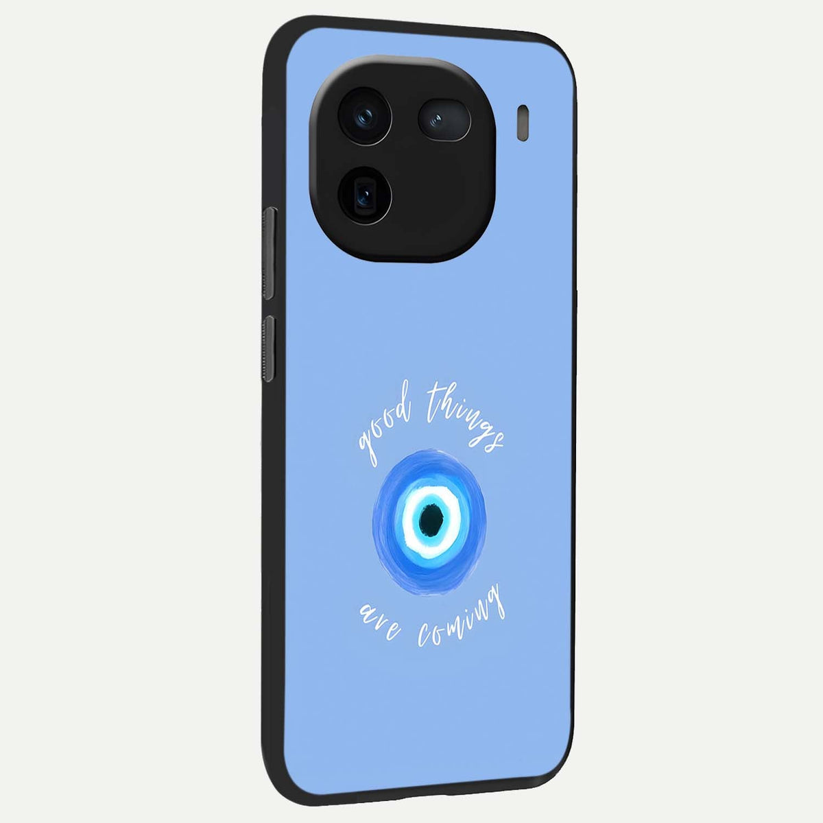  Bright Future Ahead back cover For iQOO 12 5G slim fit glass case with vibrant aesthetic design