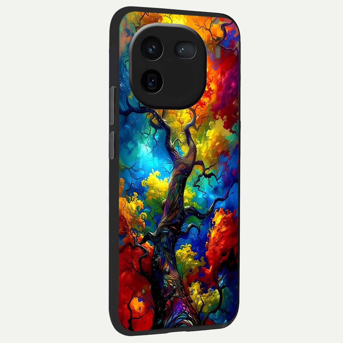  Colorful Soda Bottles back cover For iQOO 12 5G slim fit glass case with vibrant aesthetic design