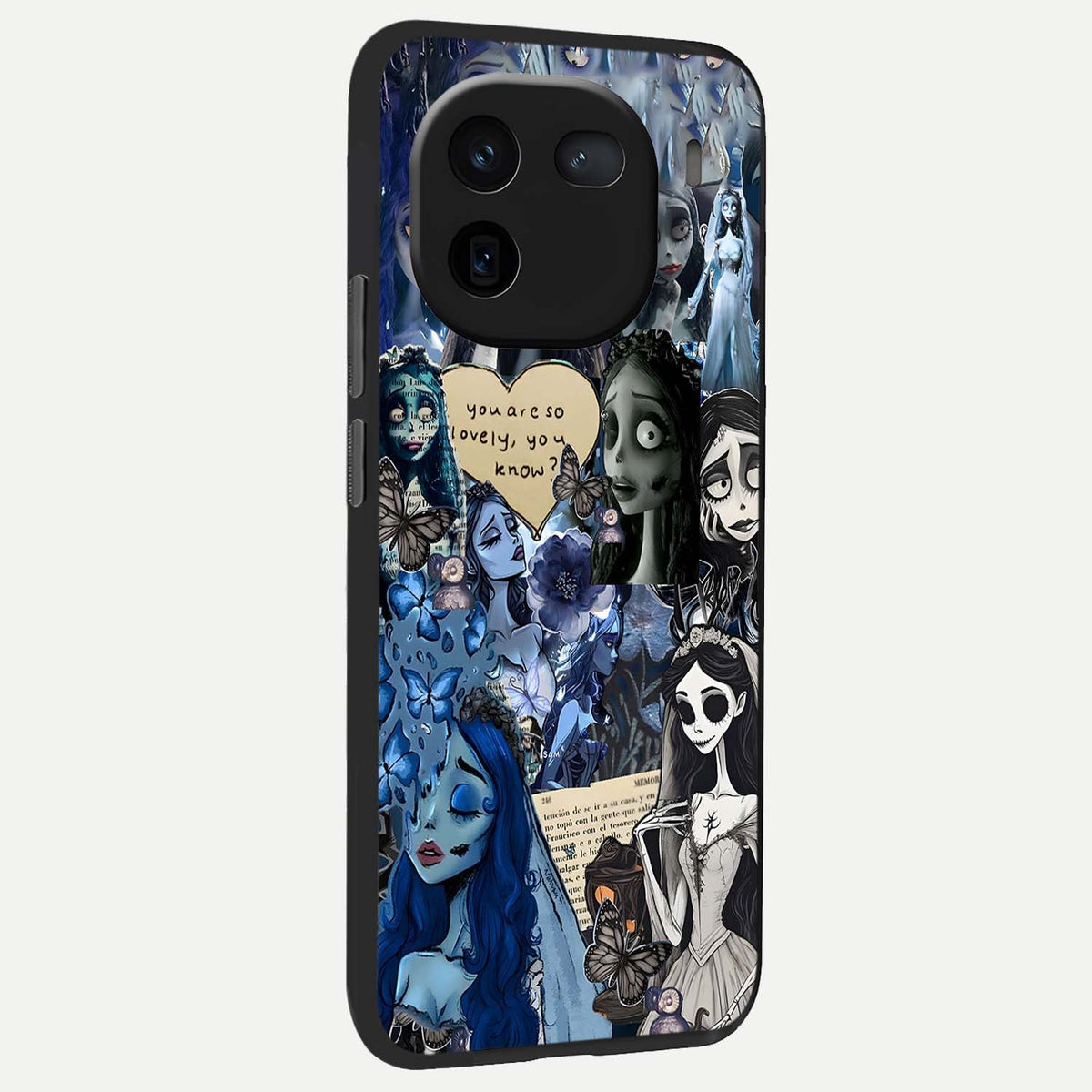  Corpse Bride Posters back cover For iQOO 12 5G slim fit glass case with vibrant aesthetic design