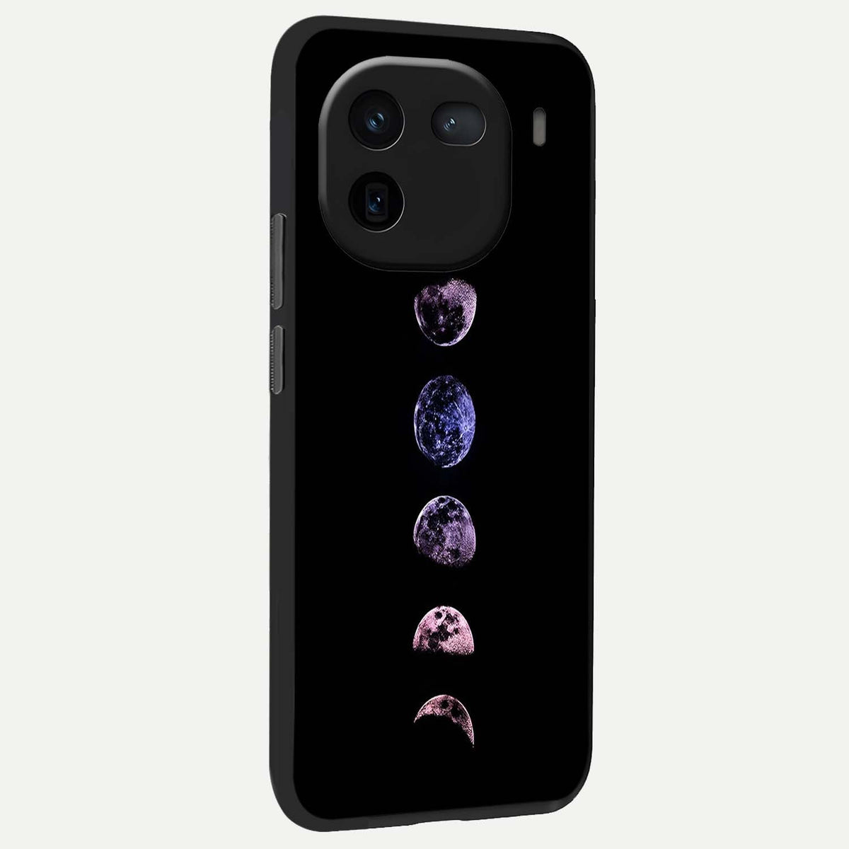  Crimson All Planets back cover For iQOO 12 5G slim fit glass case with vibrant aesthetic design
