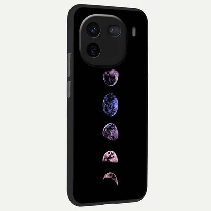 Crimson All Planets back cover For iQOO 12 5G slim fit glass case with vibrant aesthetic design