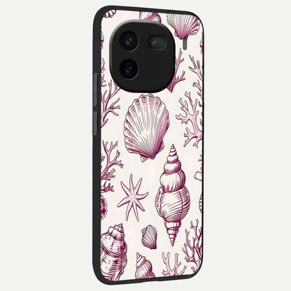  Pink Power Sparks back cover For iQOO 12 5G slim fit glass case with vibrant aesthetic design