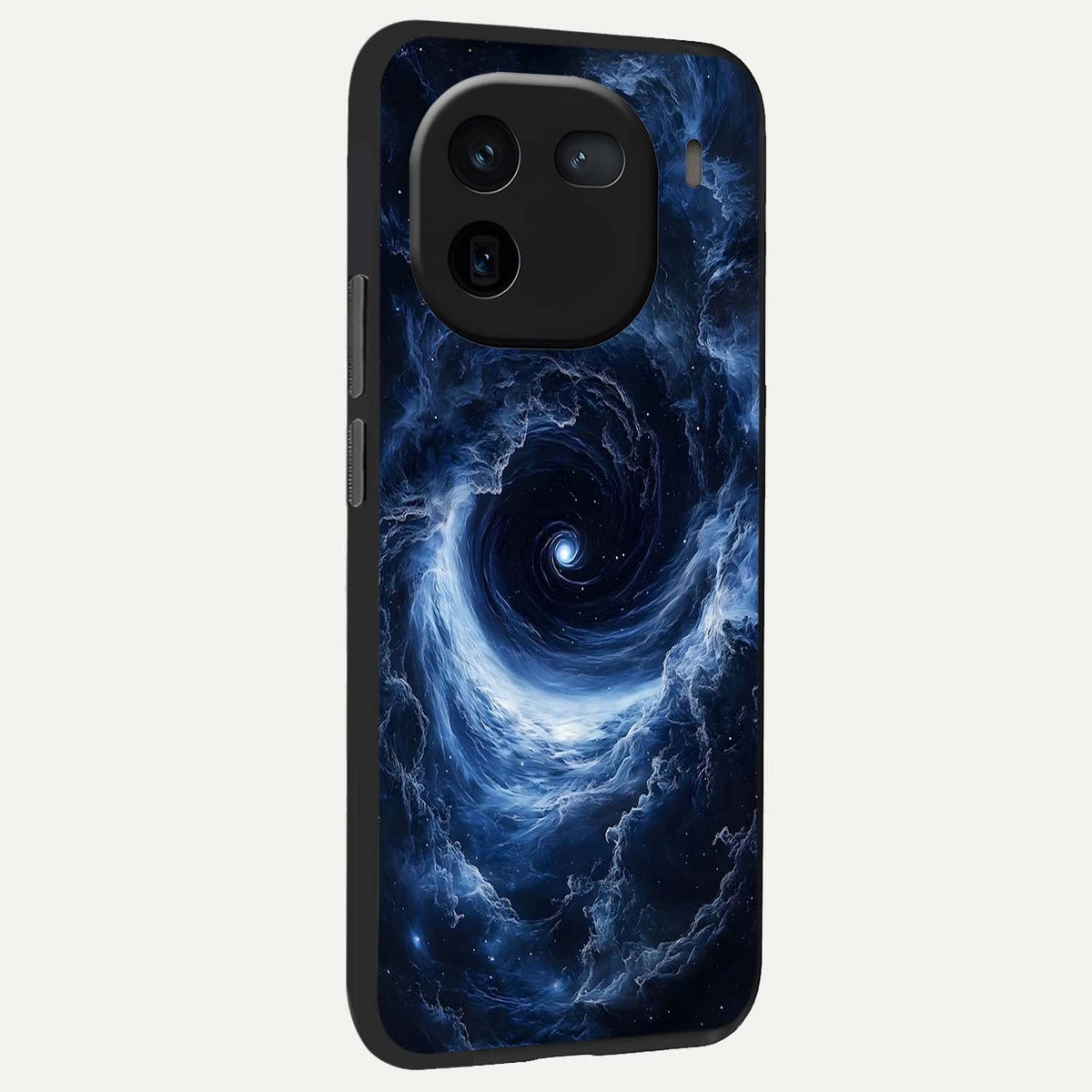  Stunning Galaxy back cover For iQOO 12 5G slim fit glass case with vibrant aesthetic design