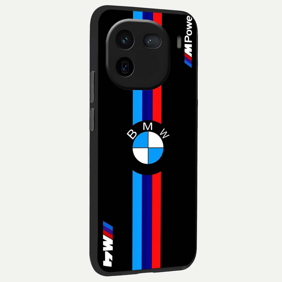  Turbo BMW Beast back cover For iQOO 12 5G slim fit glass case with vibrant aesthetic design