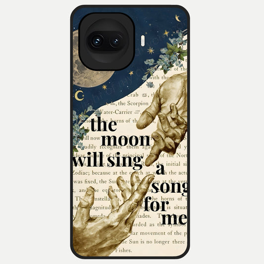  Aesthetic Divine Glass Case for iQOO 15R back cover – full design glossy printed glass finish