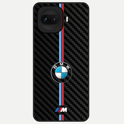  BMW Pattern Glass Case for iQOO 15R back cover – full design glossy printed glass finish