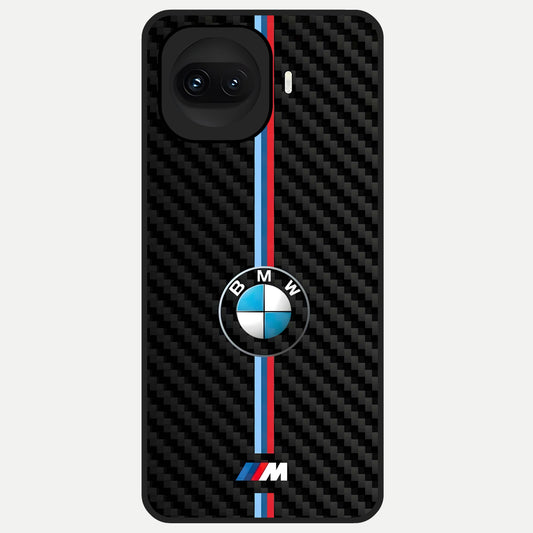  BMW Pattern Glass Case for iQOO 15R back cover – full design glossy printed glass finish