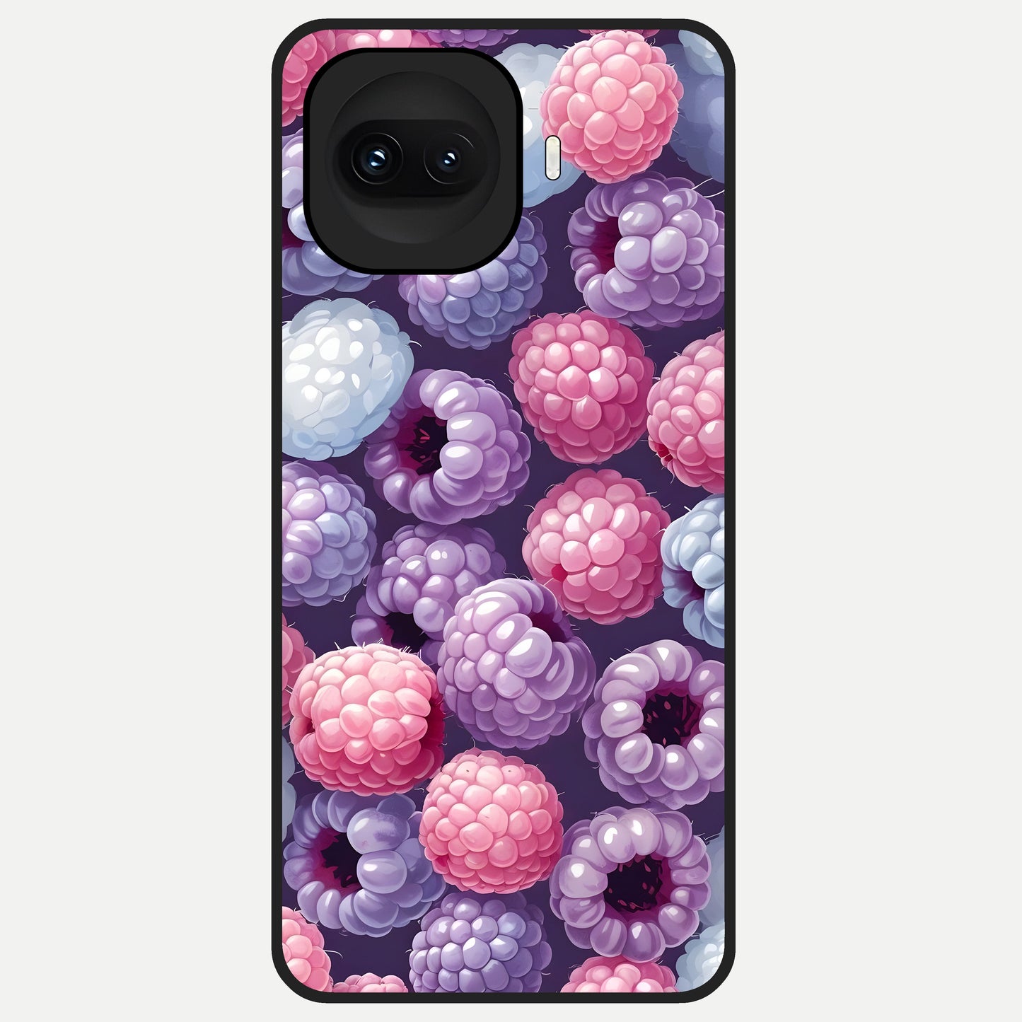  Berry Candy Pop Glass Case for iQOO 15R back cover – full design glossy printed glass finish