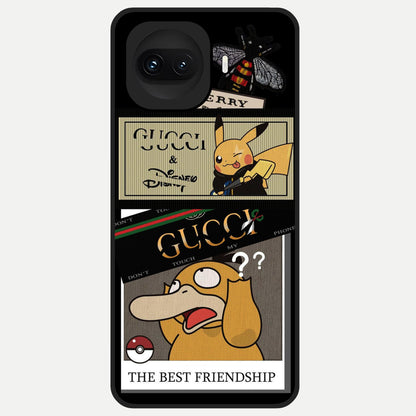  Cartoon Brand Play Mashup Glass Case for iQOO 15R back cover – full design glossy printed glass finish