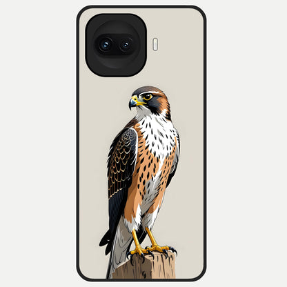  Clever Eagle Glass Case for iQOO 15R back cover – full design glossy printed glass finish