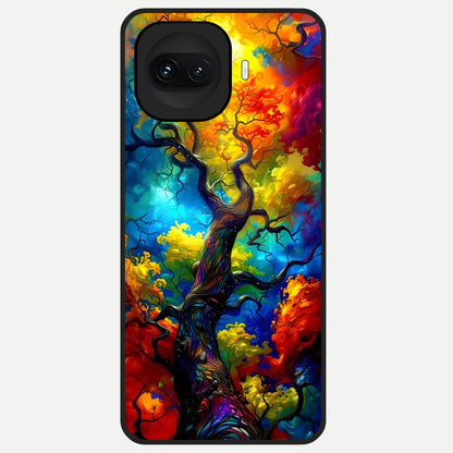  Colorful Soda Bottles Glass Case for iQOO 15R back cover – full design glossy printed glass finish