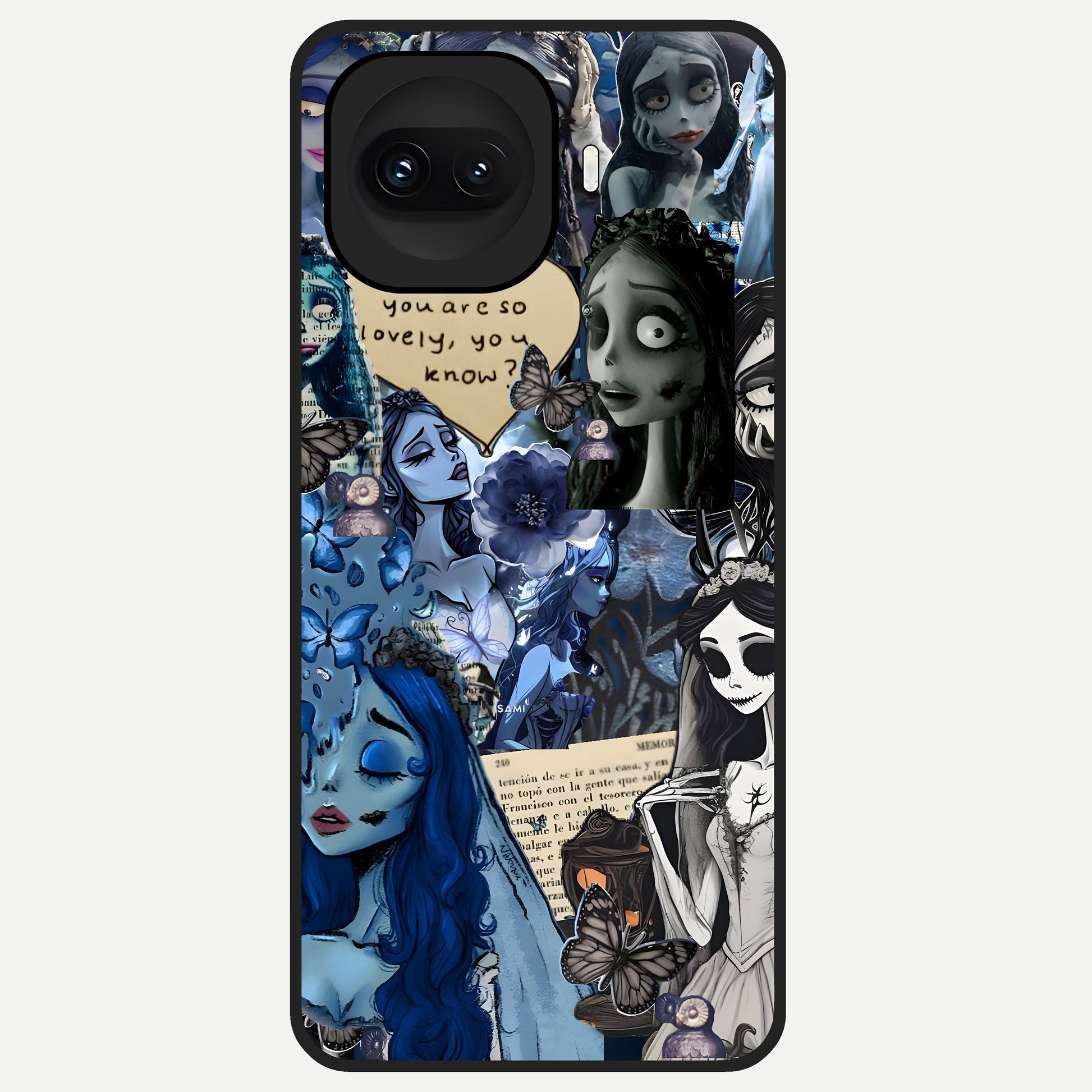  Corpse Bride Posters Glass Case for iQOO 15R back cover – full design glossy printed glass finish