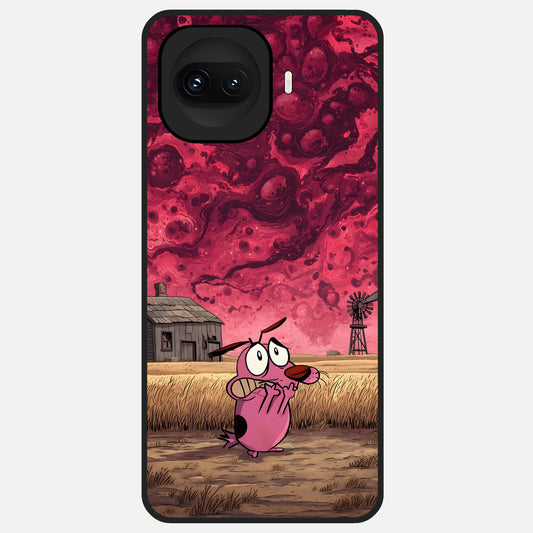  Courage Under Sky Glass Case for iQOO 15R back cover – full design glossy printed glass finish