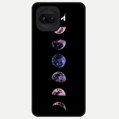  Crimson All Planets Glass Case for iQOO 15R back cover – full design glossy printed glass finish