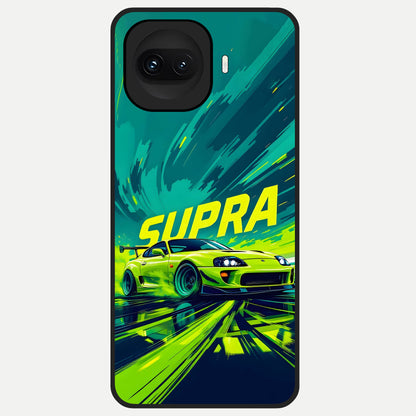  Electric Supra Thunder Glass Case for iQOO 15R back cover – full design glossy printed glass finish
