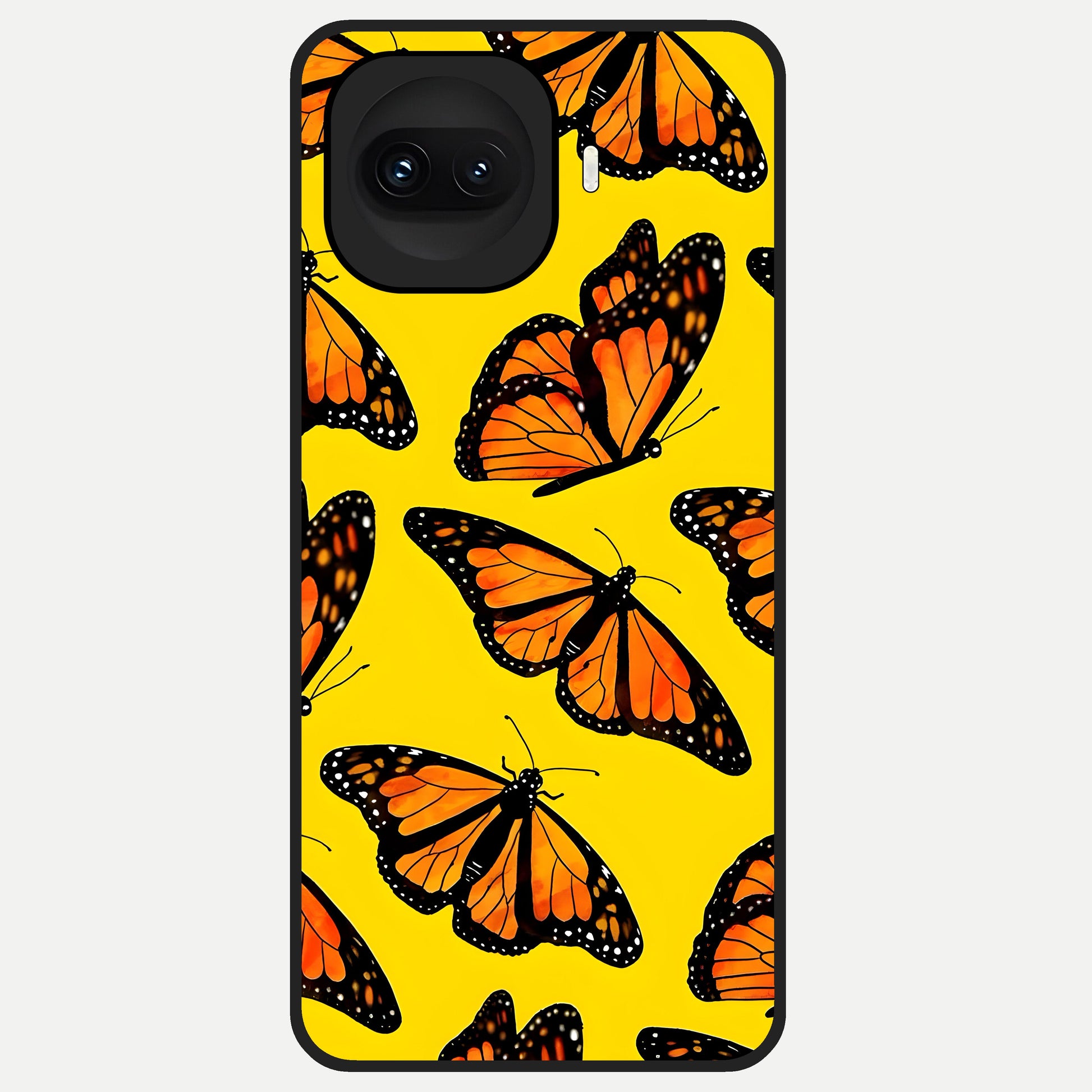  Golden Wing Flight Glass Case for iQOO 15R back cover – full design glossy printed glass finish