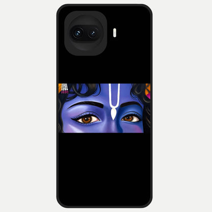  Krishna Eye Glass Case for iQOO 15R back cover – full design glossy printed glass finish