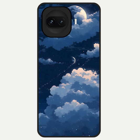  Moon Dream Haze Glass Case for iQOO 15R back cover – full design glossy printed glass finish