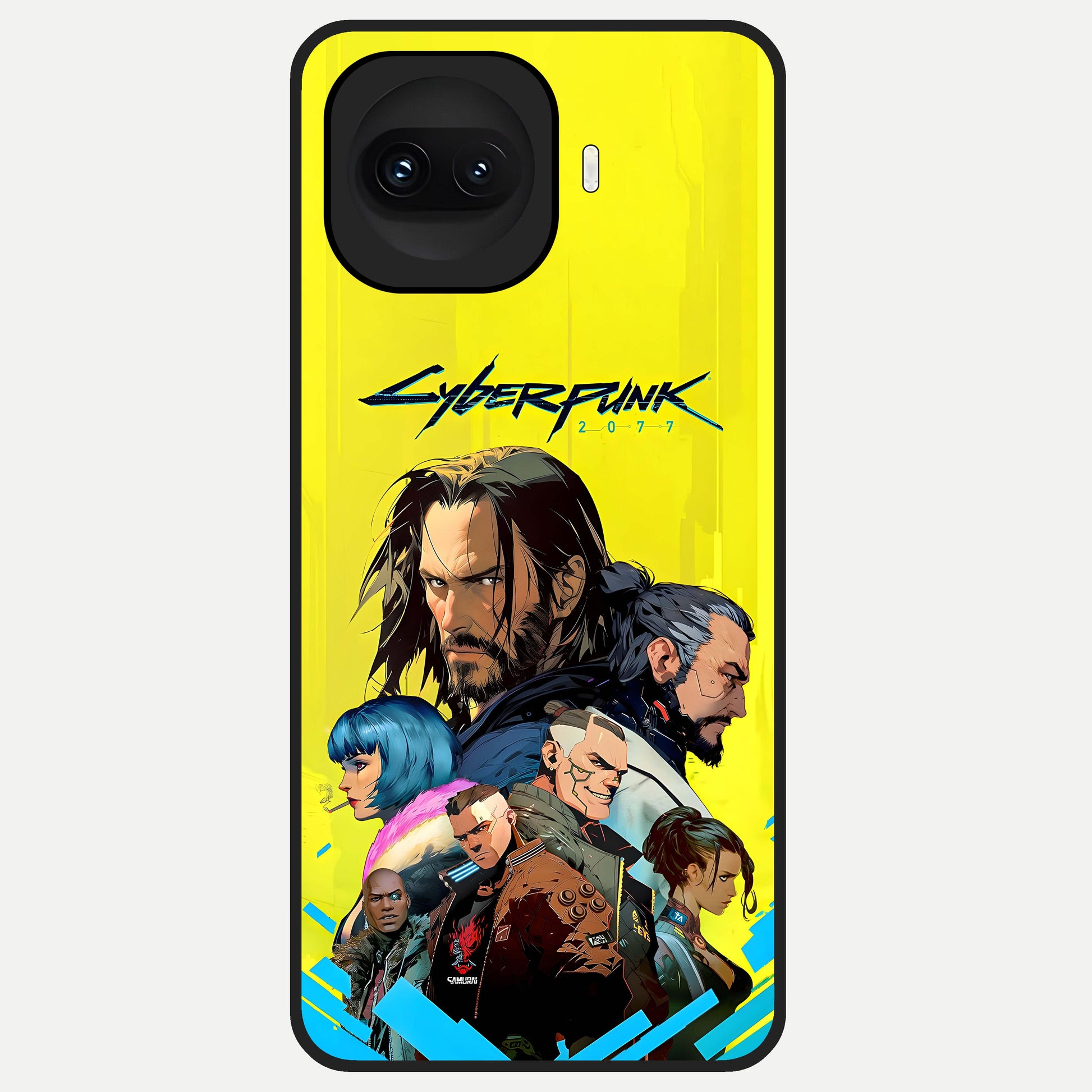  Neon Rebel Genesis Glass Case for iQOO 15R back cover – full design glossy printed glass finish