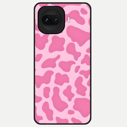  Pinkish Scenery Glass Case for iQOO 15R back cover – full design glossy printed glass finish