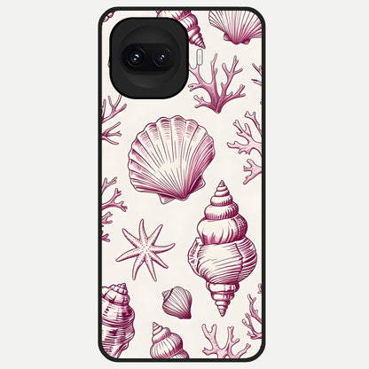  Pink Power Sparks Glass Case for iQOO 15R back cover – full design glossy printed glass finish