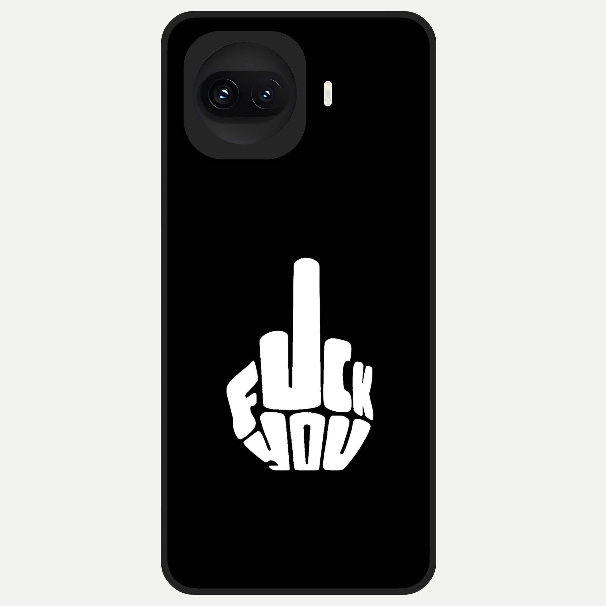  Rebel Mode On Glass Case for iQOO 15R back cover – full design glossy printed glass finish