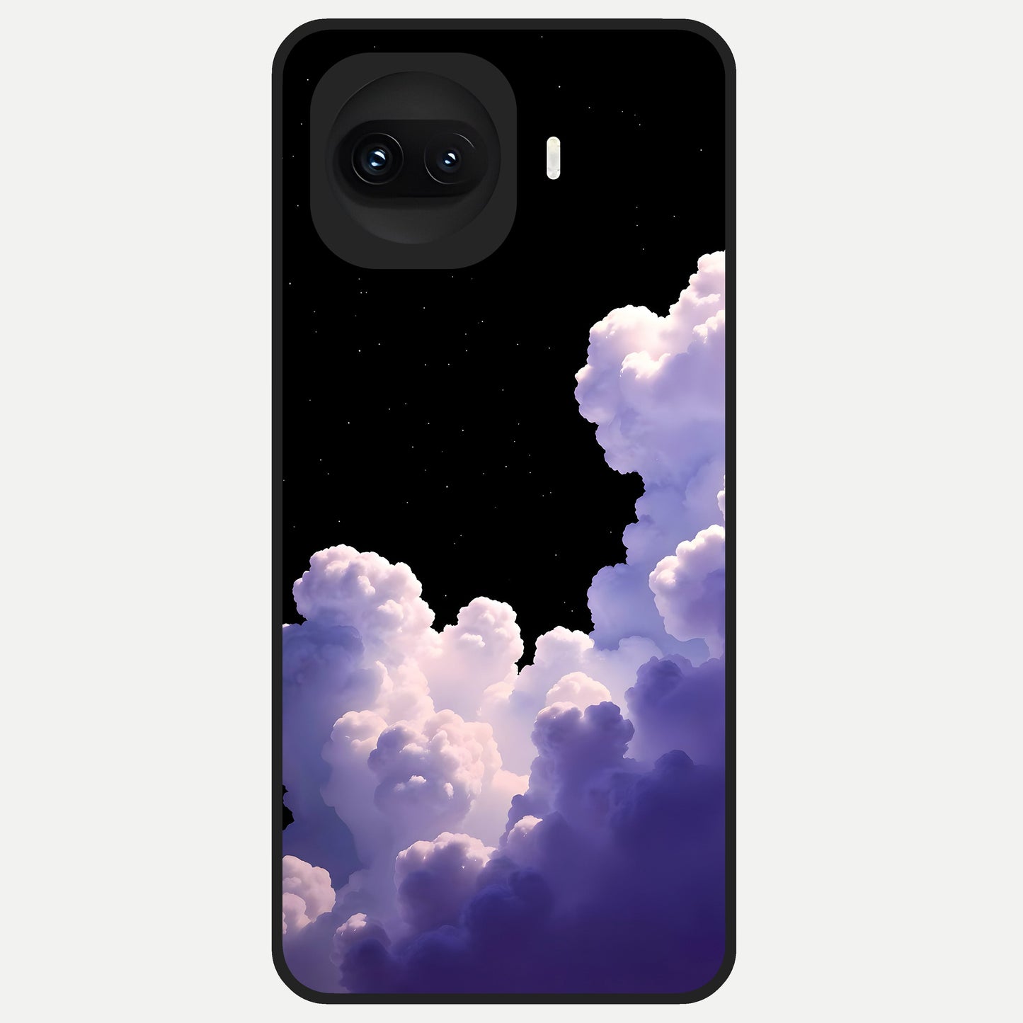  Starlit Night Whispers Glass Case for iQOO 15R back cover – full design glossy printed glass finish