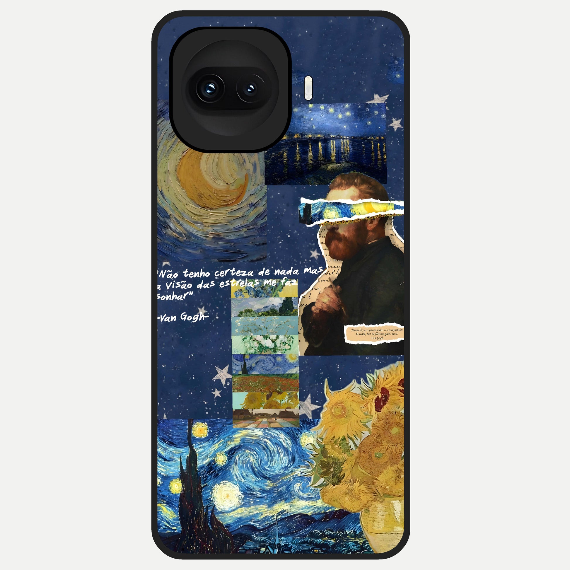  Starry Dream Vision Glass Case for iQOO 15R back cover – full design glossy printed glass finish