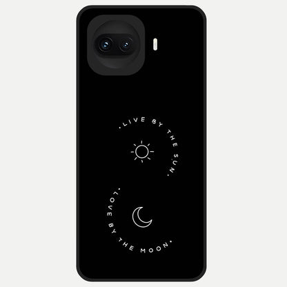  Sunflower Cat Art Glass Case for iQOO 15R back cover – full design glossy printed glass finish