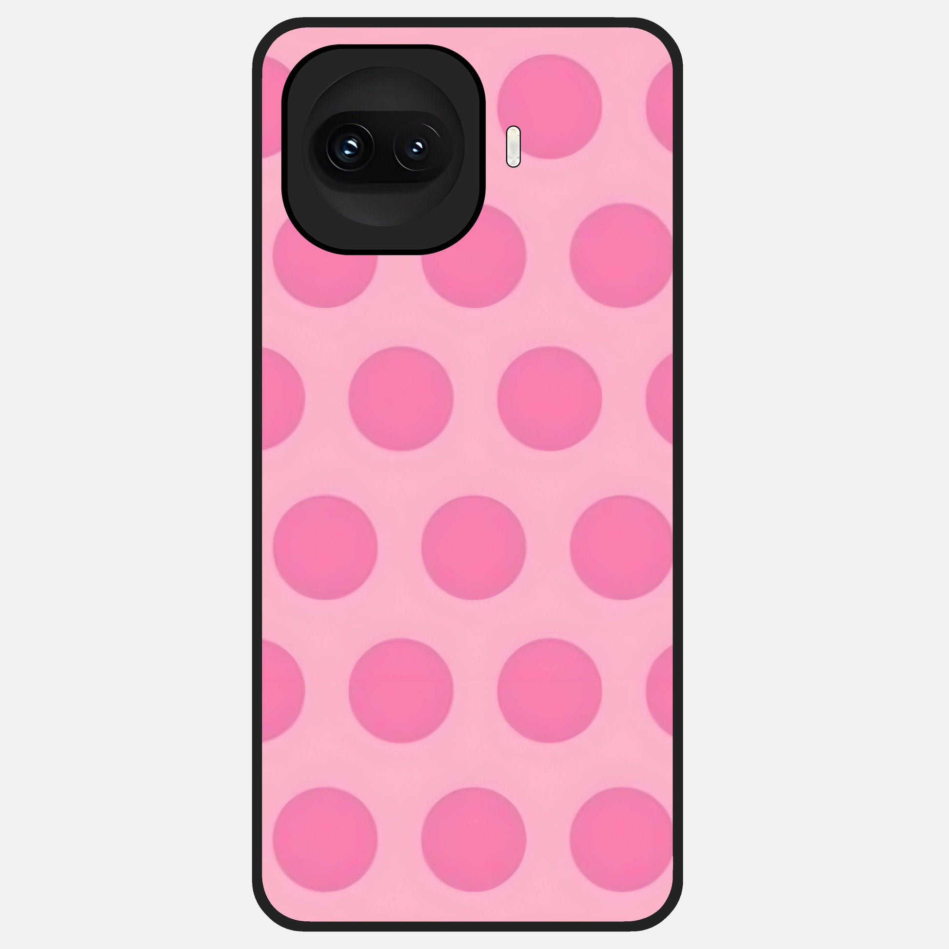  Sweet Dot Dreams Glass Case for iQOO 15R back cover – full design glossy printed glass finish
