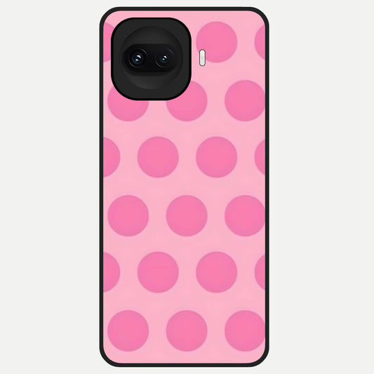  Sweet Dot Dreams Glass Case for iQOO 15R back cover – full design glossy printed glass finish