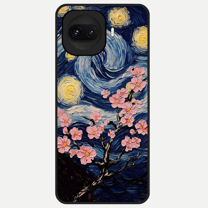  Van Gogh Scenery Glass Case for iQOO 15R back cover – full design glossy printed glass finish