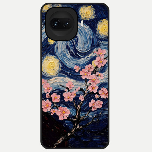  Van Gogh Scenery Glass Case for iQOO 15R back cover – full design glossy printed glass finish