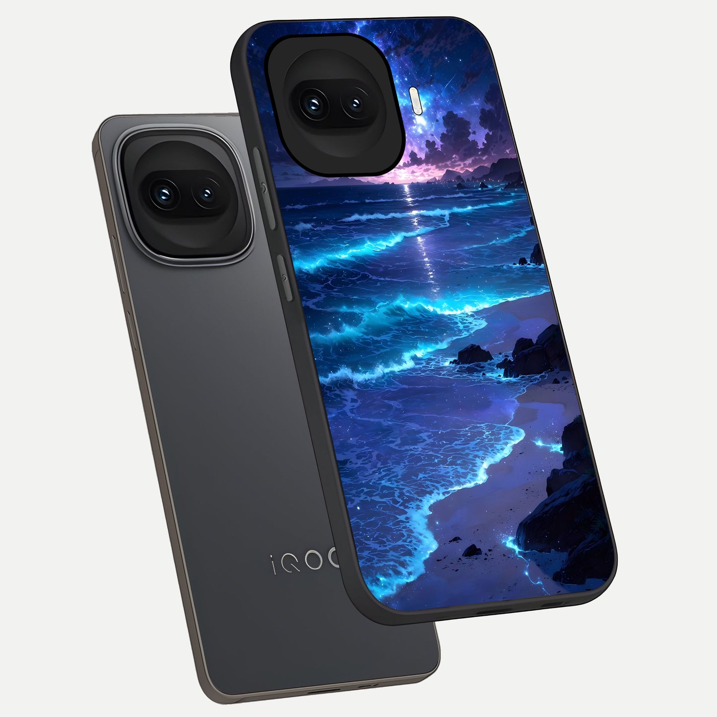  Classic Damn Look phone case for iQOO 15R showing premium glass back cover with detailed artwork