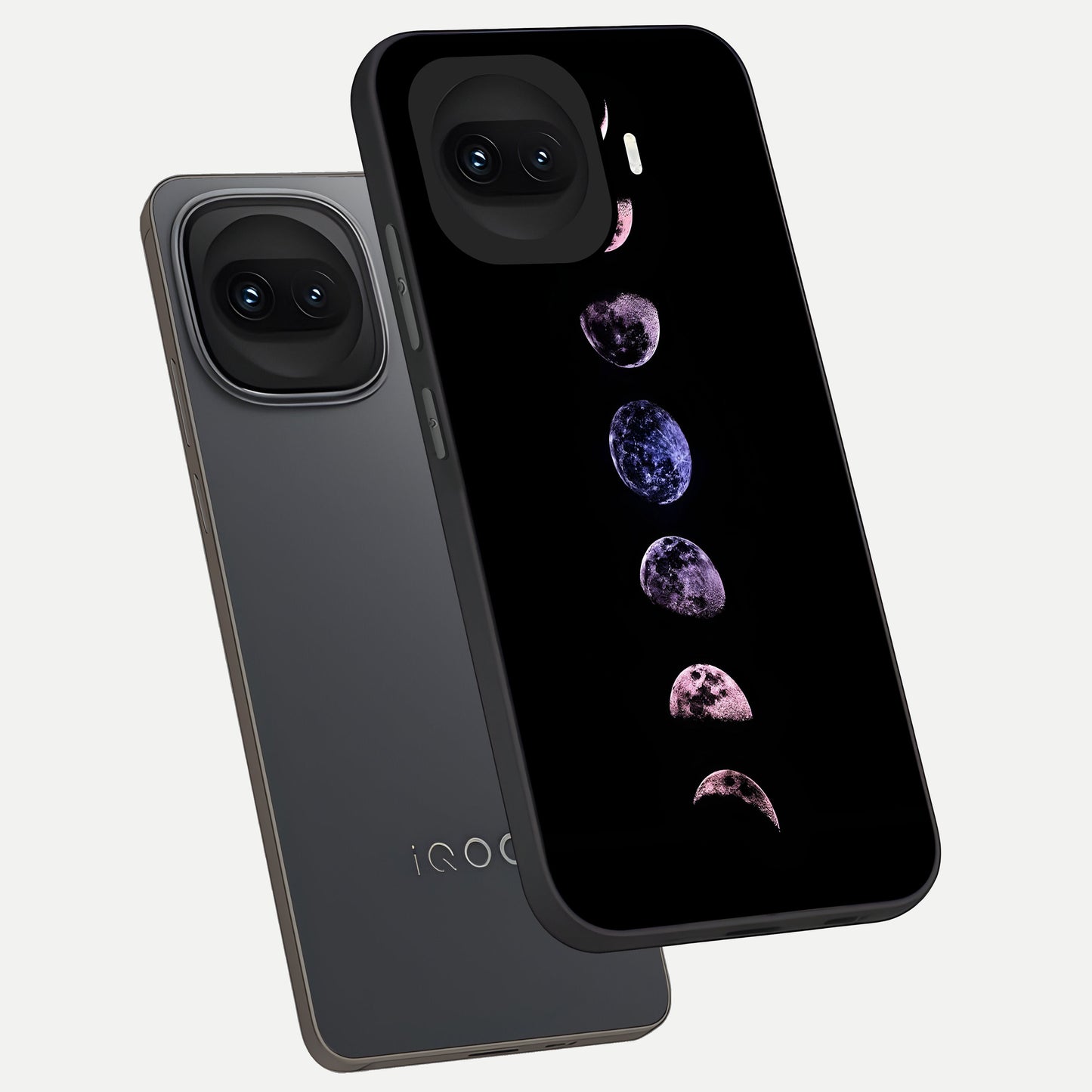  Crimson All Planets phone case for iQOO 15R showing premium glass back cover with detailed artwork