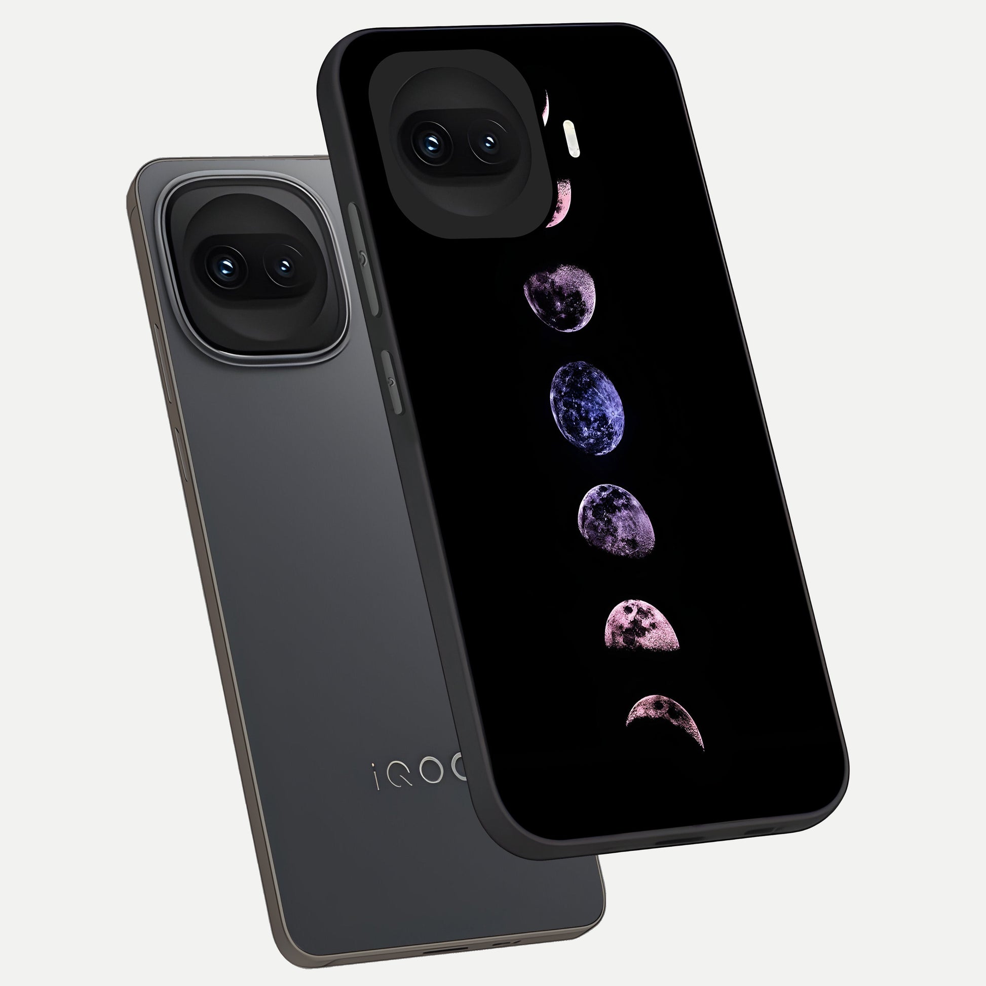  Crimson All Planets phone case for iQOO 15R showing premium glass back cover with detailed artwork