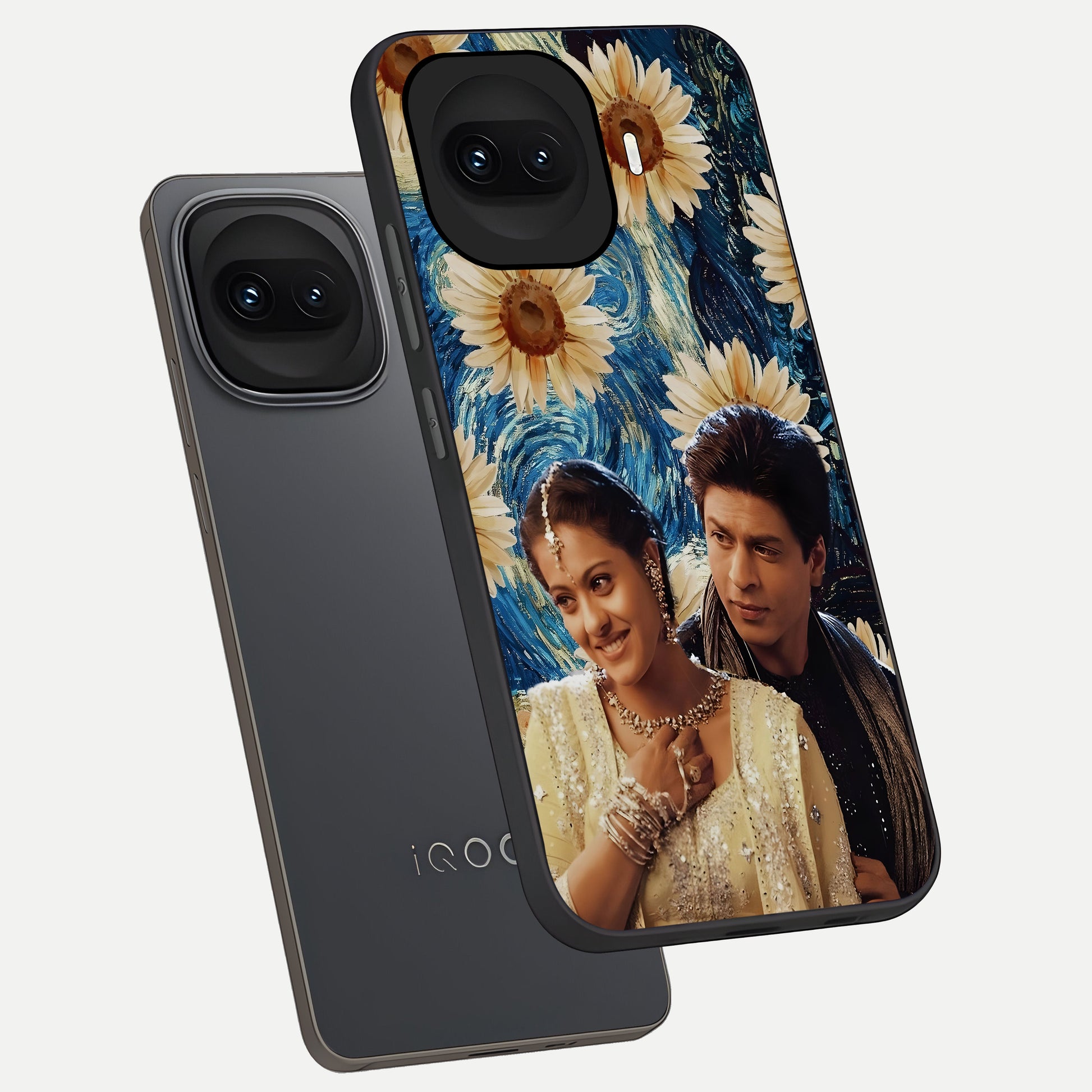  Eternal Love Story phone case for iQOO 15R showing premium glass back cover with detailed artwork