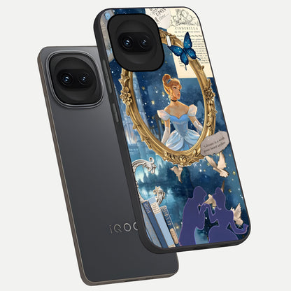  Midnight Queen phone case for iQOO 15R showing premium glass back cover with detailed artwork