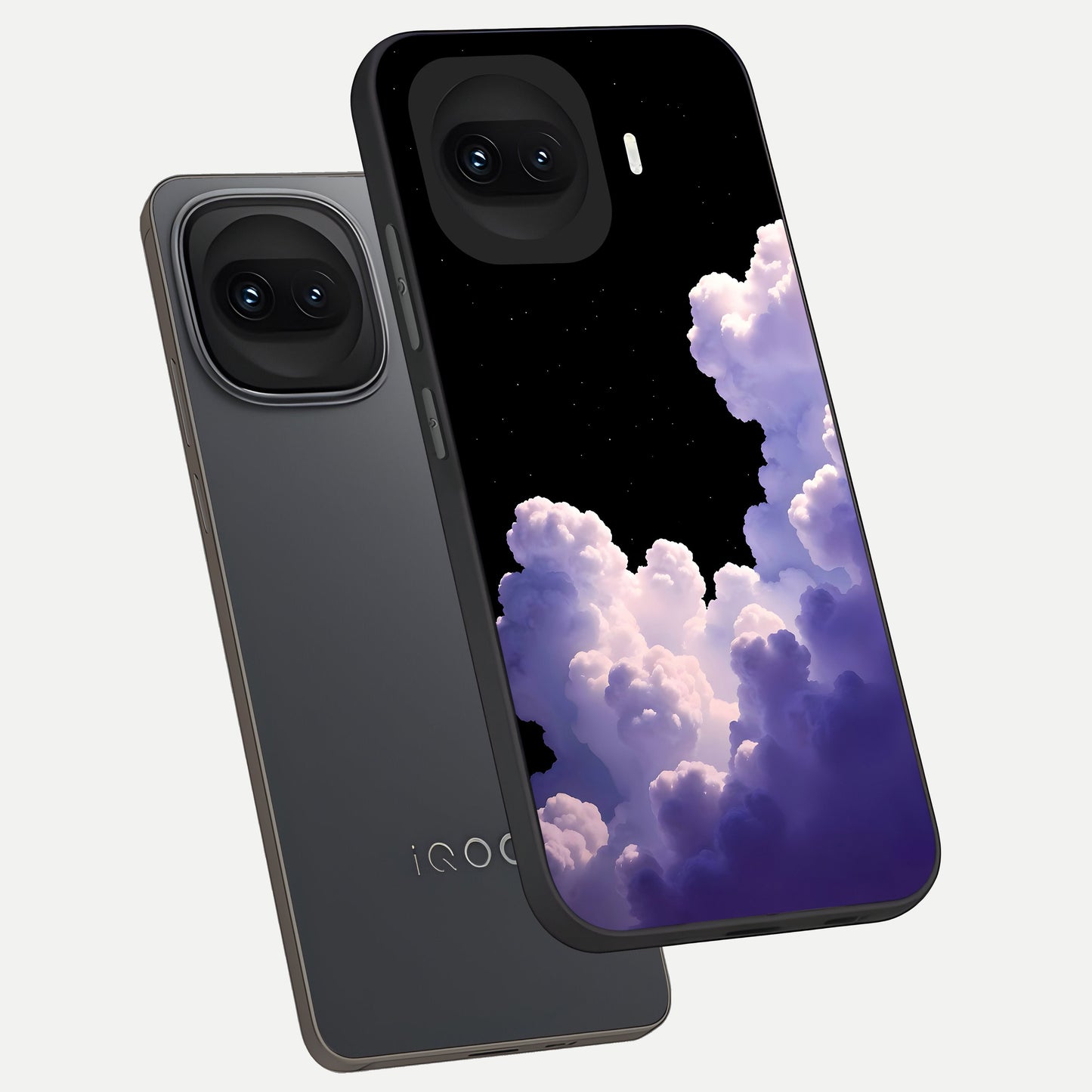  Starlit Night Whispers phone case for iQOO 15R showing premium glass back cover with detailed artwork