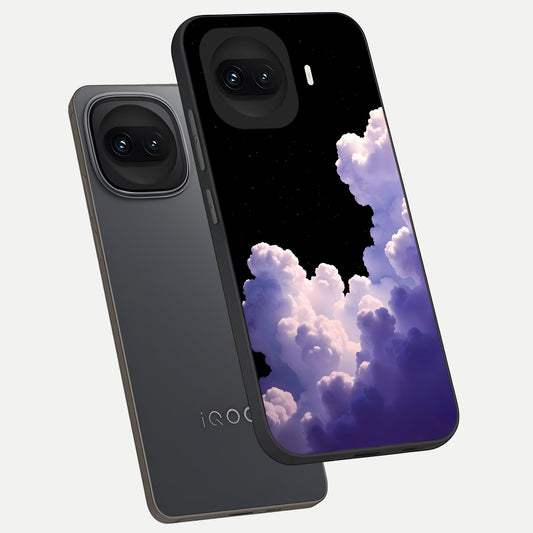  Starlit Night Whispers phone case for iQOO 15R showing premium glass back cover with detailed artwork