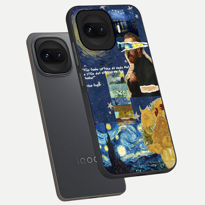  Starry Dream Vision phone case for iQOO 15R showing premium glass back cover with detailed artwork