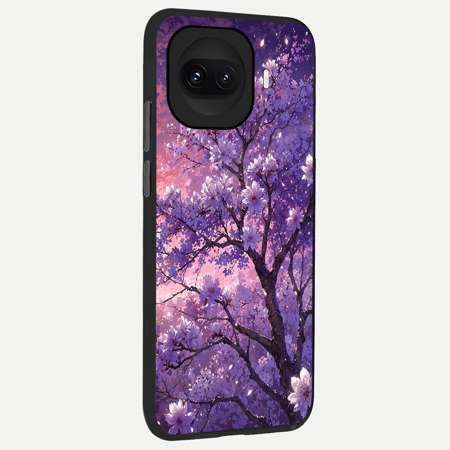  Blossom Tree back cover for iQOO 15R slim fit glass case with vibrant aesthetic design