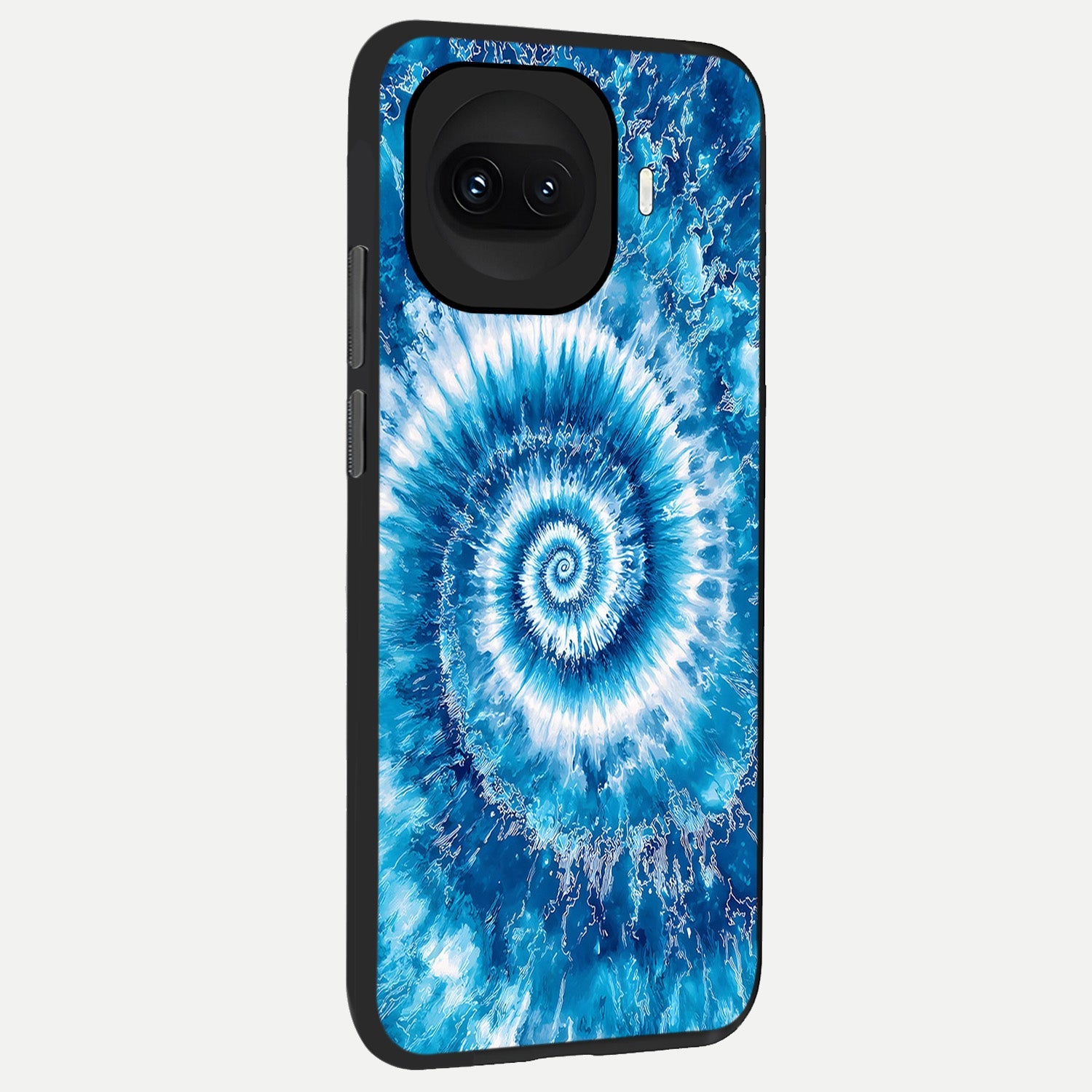  Blue Galaxy Wave back cover for iQOO 15R slim fit glass case with vibrant aesthetic design