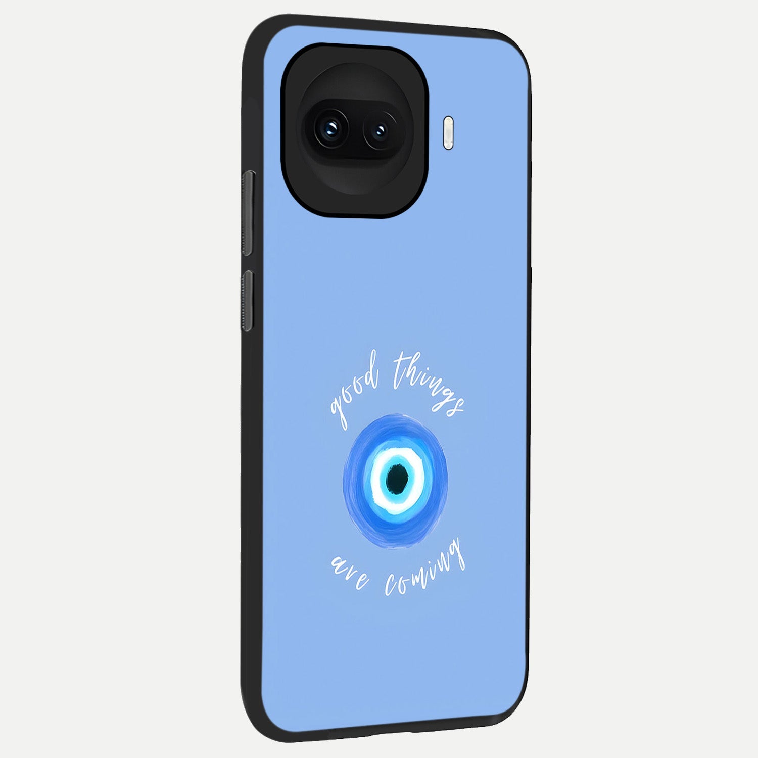  Bright Future Ahead back cover for iQOO 15R slim fit glass case with vibrant aesthetic design