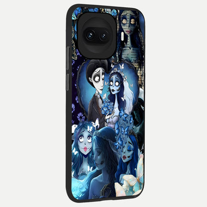  Butterfly Ghost Soul back cover for iQOO 15R slim fit glass case with vibrant aesthetic design
